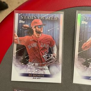 Bo Bichette 2022 stars of MLB Topps card